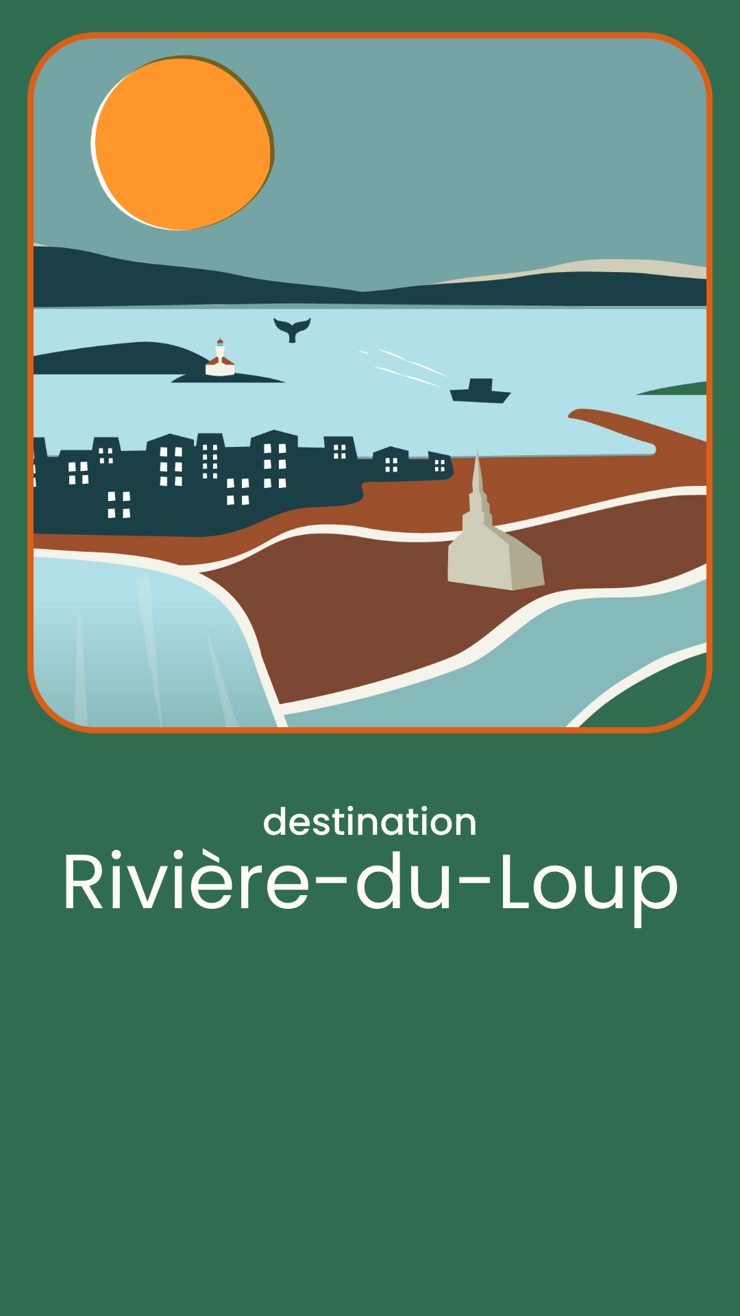 Illustration Style 2 - Rivière-du-Loup